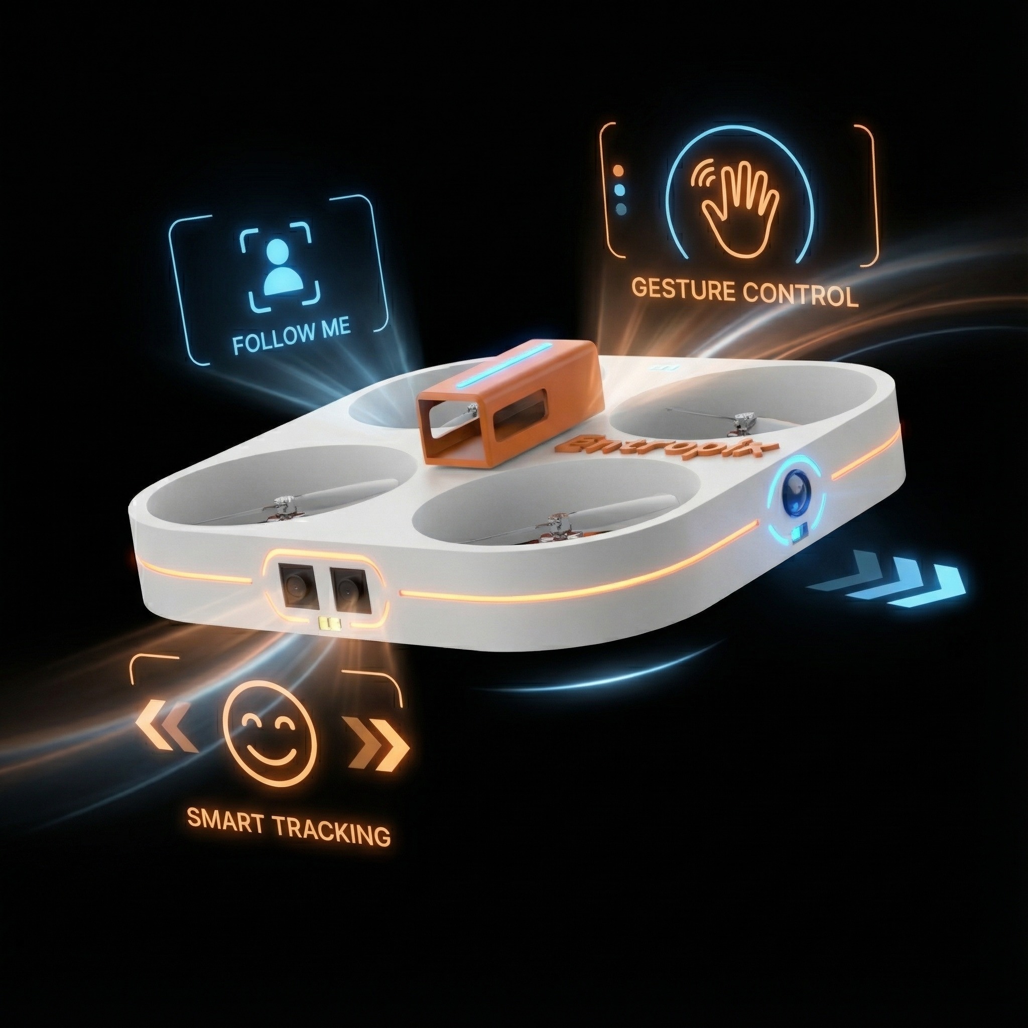 Hovering interaction and trajectory